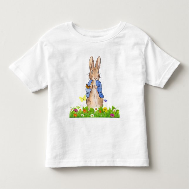 T-shirt Pour Les Tous Petits Pierre le lapin (Devant)
