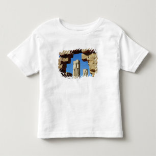 T-shirt Pour Les Tous Petits Piliers décorés du lotus stylisé