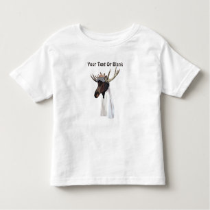 T-shirt Pour Les Tous Petits Pilote de l'aviation de l'orignal volant