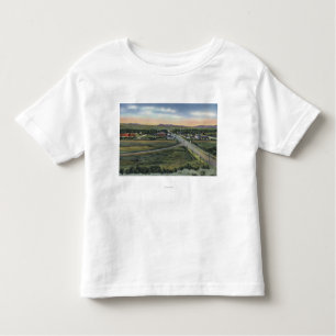 T-shirt Pour Les Tous Petits Pinedale, WY - comté Seat du comté de Sublette