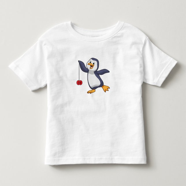 T-shirt Pour Les Tous Petits Pingouin (Devant)