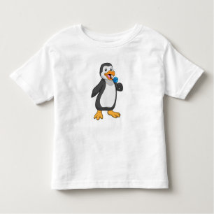 T-shirt Pour Les Tous Petits Pingouin with Lollipop