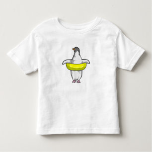 T-shirt Pour Les Tous Petits Pingouin with Swim