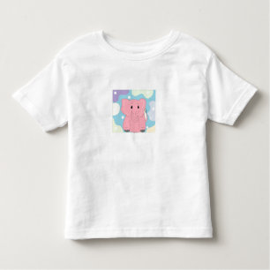 T-shirt Pour Les Tous Petits Pinky l'éléphant