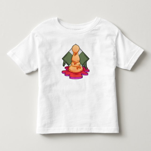 T-shirt Pour Les Tous Petits Pion (Devant)