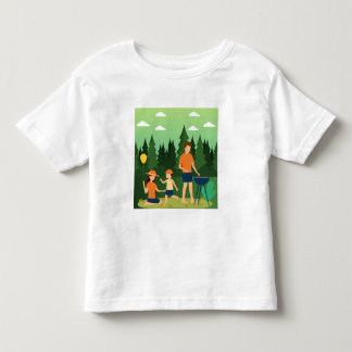 T-SHIRT POUR LES TOUS PETITS PIQUE-NIQUE FAMILIAL