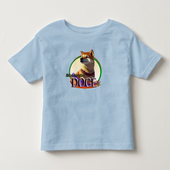 T-shirt Pour Les Tous Petits piquer (Devant)