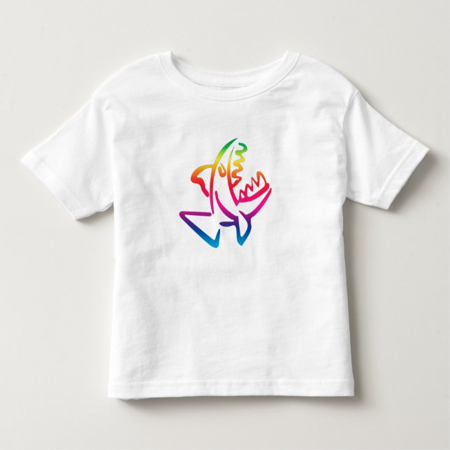 T-shirt Pour Les Tous Petits Piranha (Devant)