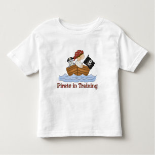 T-shirt Pour Les Tous Petits Pirate En Formation