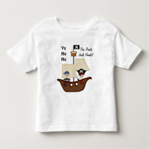T-shirt Pour Les Tous Petits Pirate Ship Treasure Kids