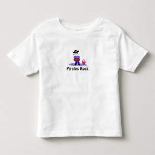 T-shirt Pour Les Tous Petits Pirates Rock