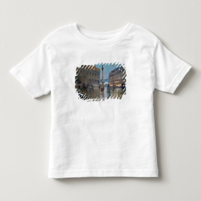 T-shirt Pour Les Tous Petits Place de L'Opera, Paris (Devant)