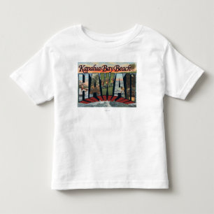 T-shirt Pour Les Tous Petits Plage de baie de Kapalua, Hawaï - grandes scènes