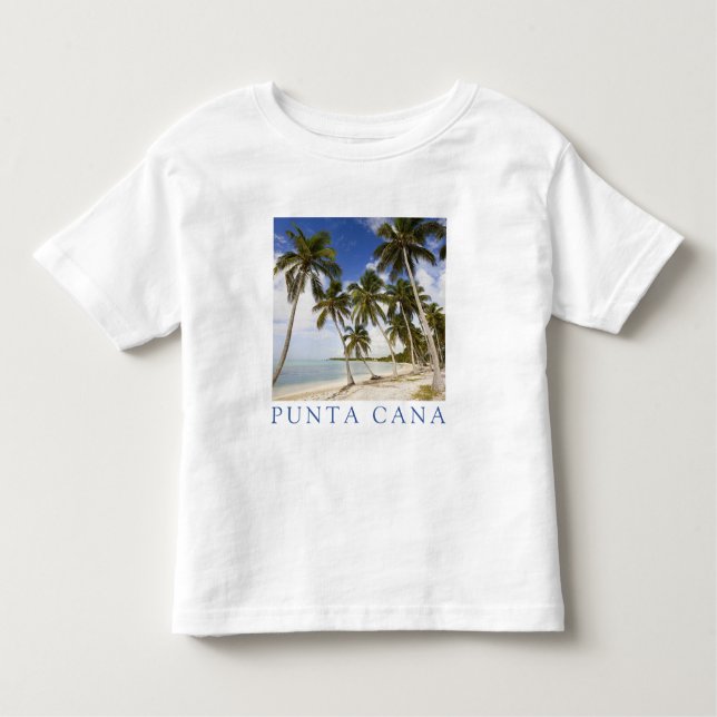 T-shirt Pour Les Tous Petits Plage de Punta Cana | République dominicaine (Devant)