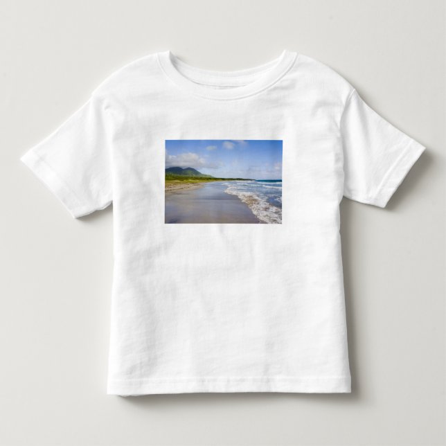 T-shirt Pour Les Tous Petits Plage de Windward, Nevis (Devant)