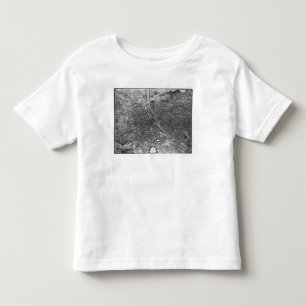 T-shirt Pour Les Tous Petits Plan de Paris, connu sous le nom de 'Plan de