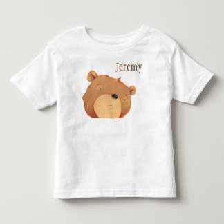T-shirt Pour Les Tous Petits Plan rapproché de grand ours Brown