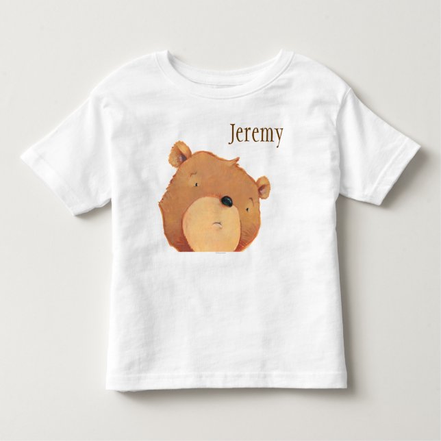 T-shirt Pour Les Tous Petits Plan rapproché de grand ours Brown (Devant)