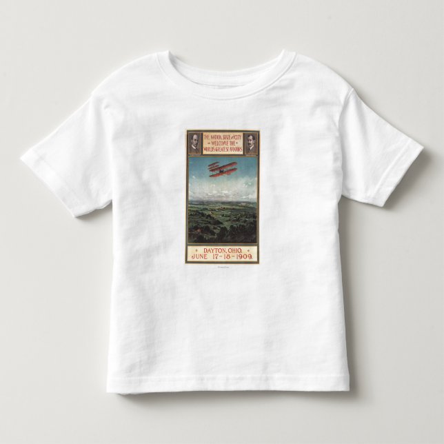 T-shirt Pour Les Tous Petits Plan Wright Brothers (Devant)