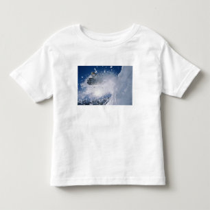 T-shirt Pour Les Tous Petits Planche à neige à la station de Snowbird, Wasatch