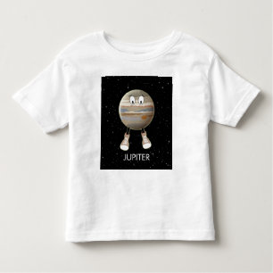 T-shirt Pour Les Tous Petits Planète Jupiter & Étoiles