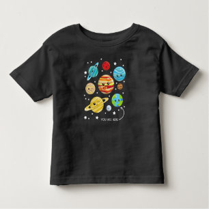 T-shirt Pour Les Tous Petits Planètes mignonnes, Planètes Kawaii, Espace, Cosmo