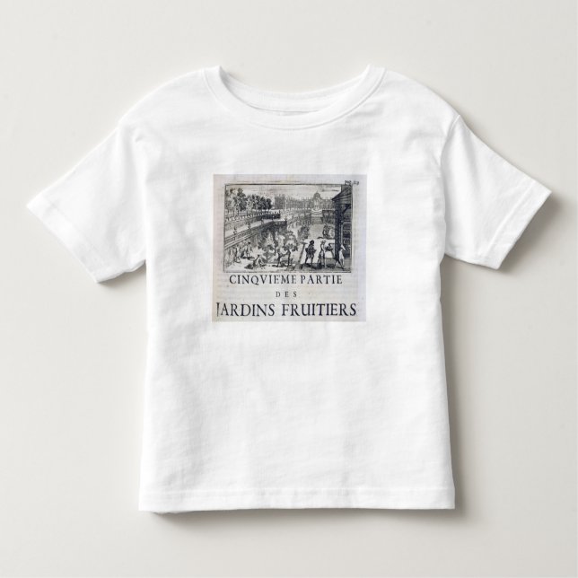 T-shirt Pour Les Tous Petits Plantant les arbres fruitiers, de 'Le Parfait (Devant)