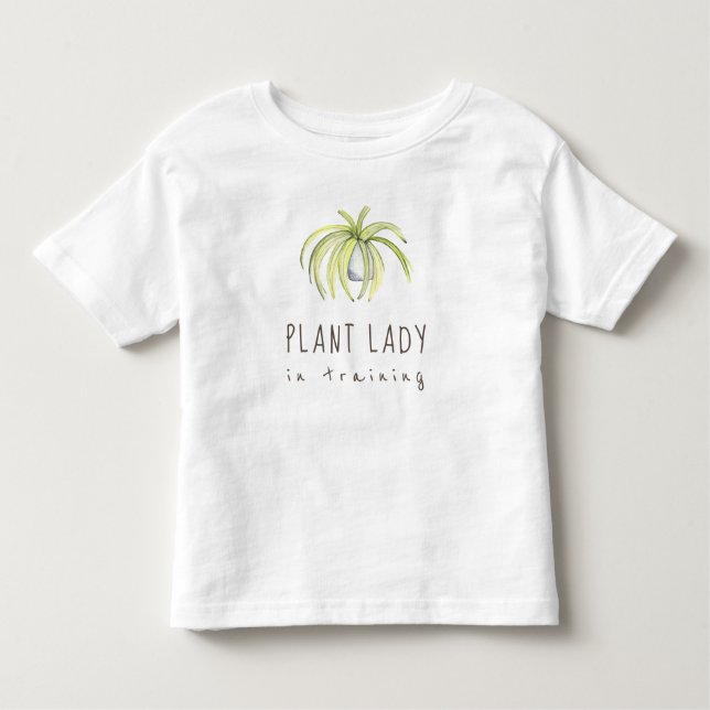 T-shirt Pour Les Tous Petits Plante Lady en formation (Devant)