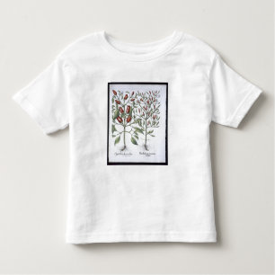 T-shirt Pour Les Tous Petits Plantes de poivre de piments, du 'Hortus