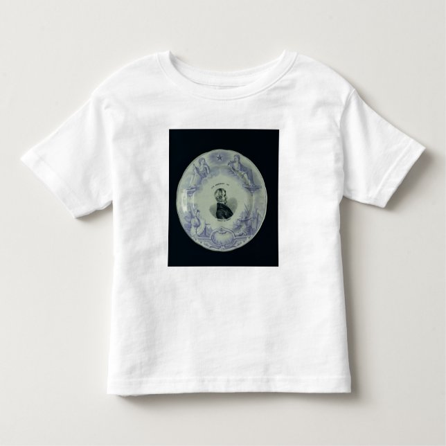 T-shirt Pour Les Tous Petits Plat avec un portrait d'Alexandre Brongniart (Devant)