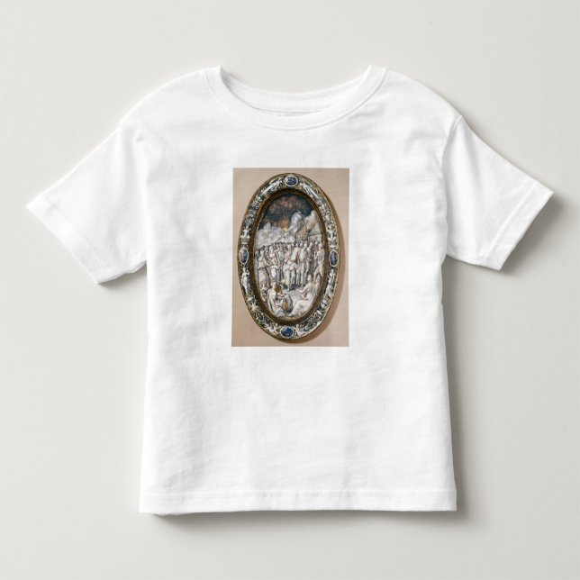 T-shirt Pour Les Tous Petits Plat ovale (Devant)