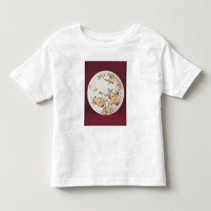 T-shirt Pour Les Tous Petits Plat rose de Famille décoré