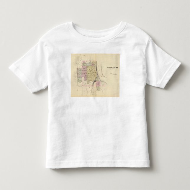 T-shirt Pour Les Tous Petits Plattsmouth, Nébraska (Devant)