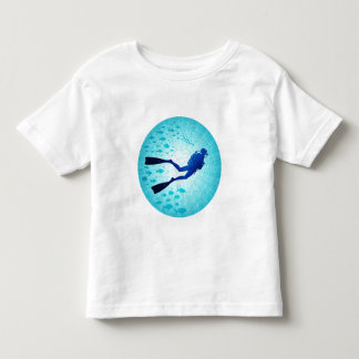 T-shirt Pour Les Tous Petits Plongeur
