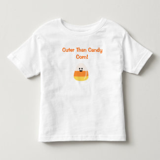 T-shirt Pour Les Tous Petits "Plus mignon que les bonbons au maïs" Halloween T