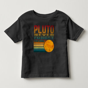 T-shirt Pour Les Tous Petits Pluton N'oublie Jamais