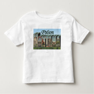 T-shirt Pour Les Tous Petits Polson, Montana