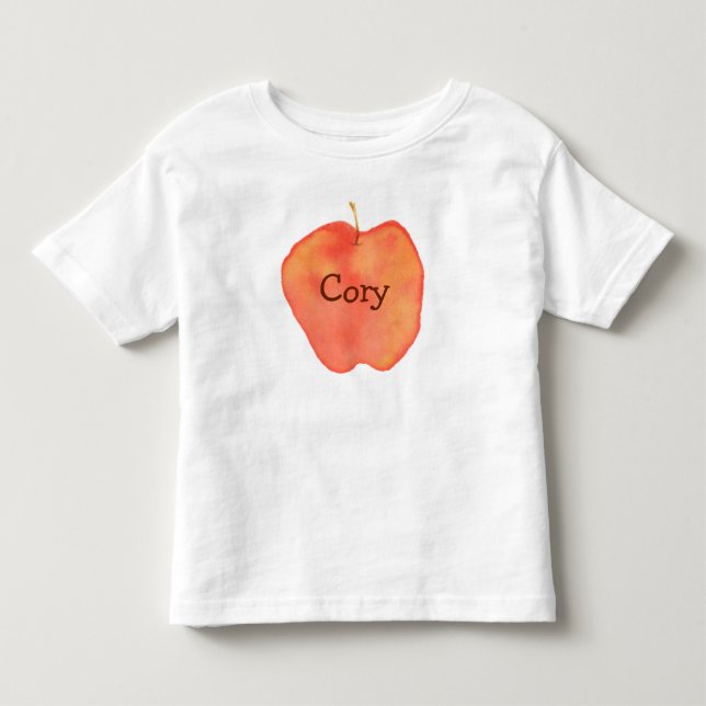 T-shirt Pour Les Tous Petits Pomme (Devant)