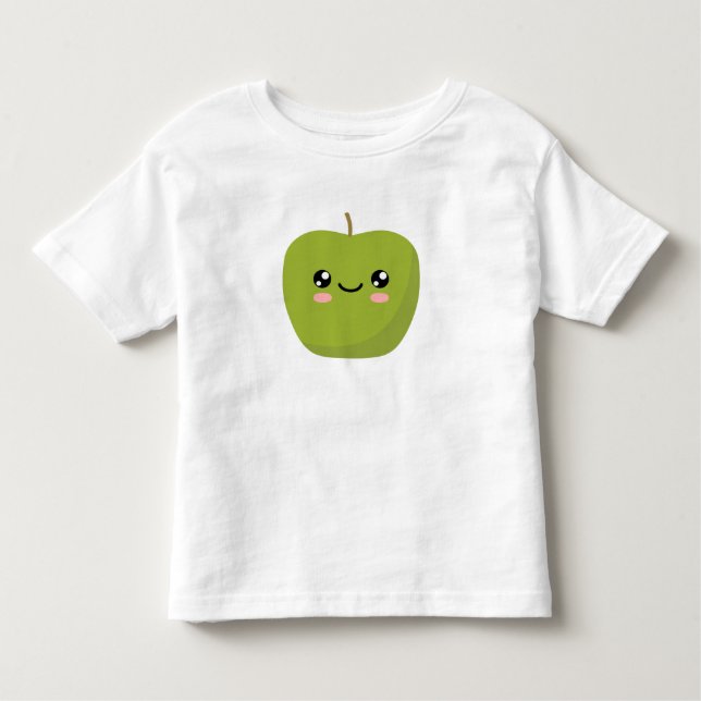 T-shirt Pour Les Tous Petits Pomme (Devant)