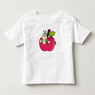 T-shirt Pour Les Tous Petits Pomme Caterpillar