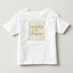 T-shirt Pour Les Tous Petits Pomme sauvage La Mode Est Pour Toujours - Citati