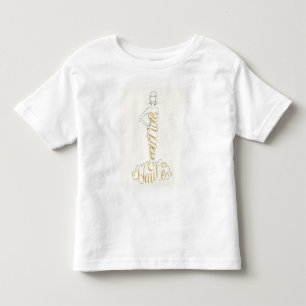 T-shirt Pour Les Tous Petits Pomme sauvage Stylish Sayings - Couture Haute Ro