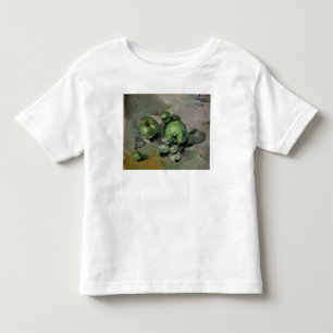 T-shirt Pour Les Tous Petits Pommes vertes de Paul Cezanne , c.1872-73