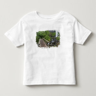 T-shirt Pour Les Tous Petits Pont à Latourell Falls, Columbia River Gorge,