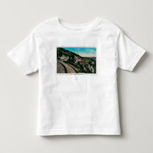 T-shirt Pour Les Tous Petits Pont circulaire célèbre, Mt. LoweMt. Lowe, CA