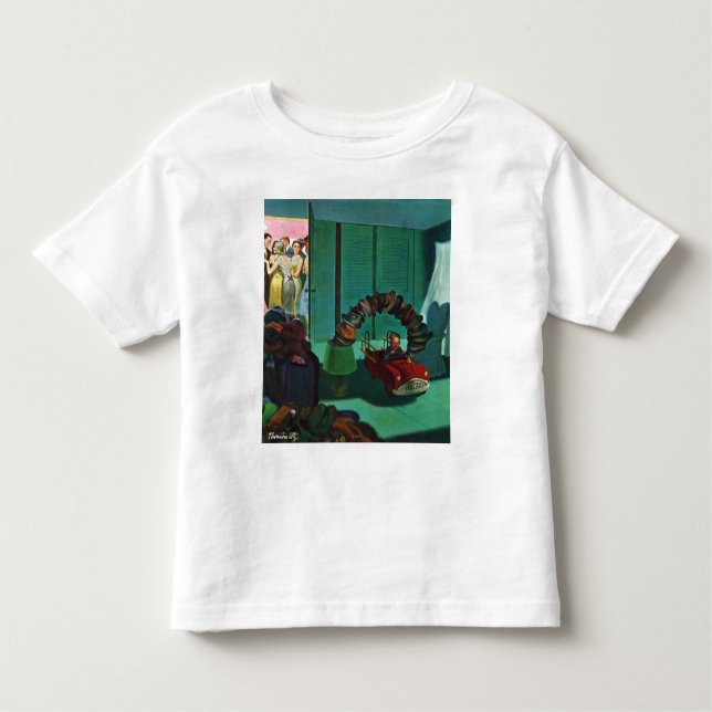 T-shirt Pour Les Tous Petits Pont en casquette (Devant)