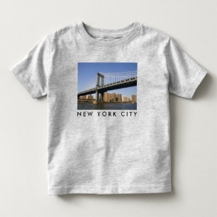 T-shirt Pour Les Tous Petits Pont Manhattan, East River   New York City