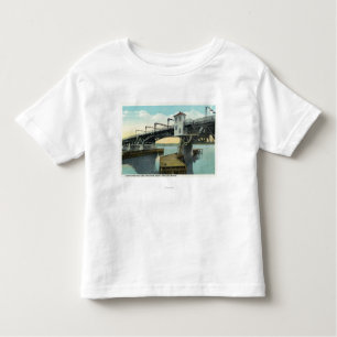 T-shirt Pour Les Tous Petits Pont reliant Lewiston et auburn du nord
