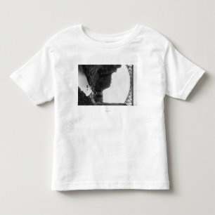 T-shirt Pour Les Tous Petits Pont tordu de rivière en Orégon central Photogra