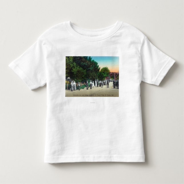 T-shirt Pour Les Tous Petits Pont touchant la villa d'EL Verano (Devant)